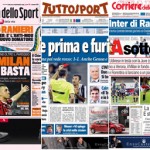 rassegna stampa milan