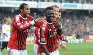 Muntari in gol a Cesena