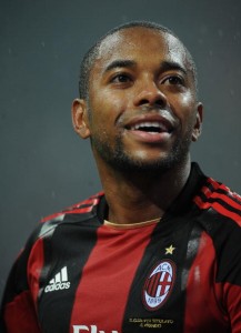 l'attaccante brasiliano Robinho