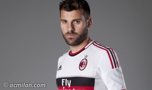 Seconda maglia ufficiale Milan 2012 2013 - Nocerino