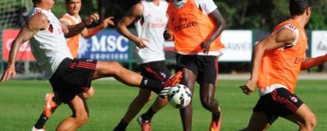 Report da Milanello: presente anche De Sciglio