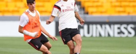 Il Milan è tornato al lavoro a Pittsburgh