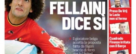 Corriere dello Sport, prima pagina e titoli del 30 luglio