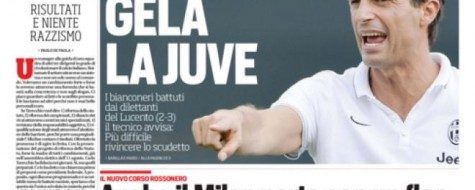 Corriere dello Sport, prima pagina e titoli del 26 luglio