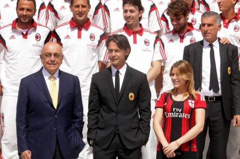 Milan, Inzaghi e Barbara studiano il modello Germania galliani inza barb1 475x316 Milan, Inzaghi e Barbara studiano il modello Germania