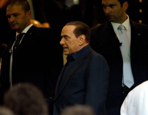 121683397 475x369 Anche Silvio Berlusconi è a San Siro