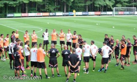 Allenamento 19 475x283 Milanello, oggi allenamento previsto per le 12 in punto