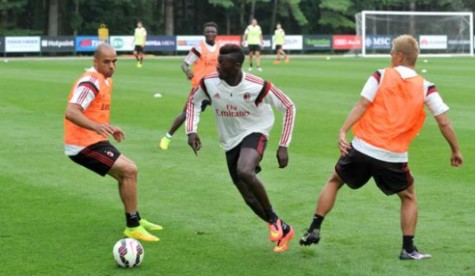 Allenamento 2 475x276 Report da Milanello: rifinitura e ritiro