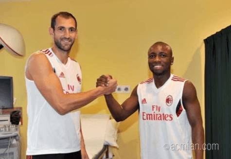 Diego Lopez Armero 1 475x327 Diego Lopez e Armero sono arrivati a Milanello