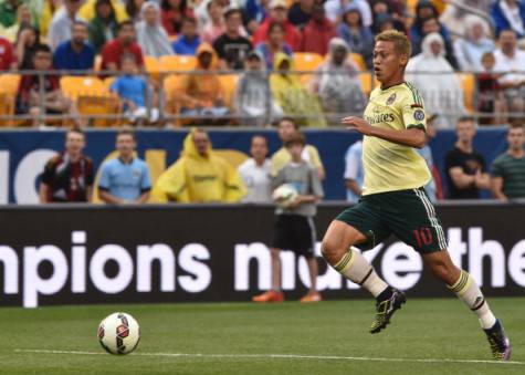 Milan Chivas: Balotelli e Honda titolari, Menez recupera Honda 3 475x339 Milan Chivas: Balotelli e Honda titolari, Menez recupera