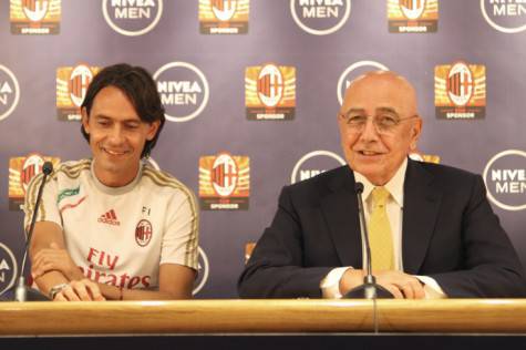 Inzaghi Galliani 2 475x316 Galliani: Inzaghi sarà il Ferguson del Milan 