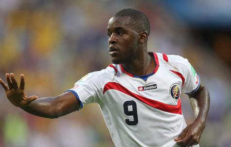 Joel Campbell Costa Rica 475x302 Wenger non chiude del tutto al trasferimento di Campbell, Milan ancora in corsa?