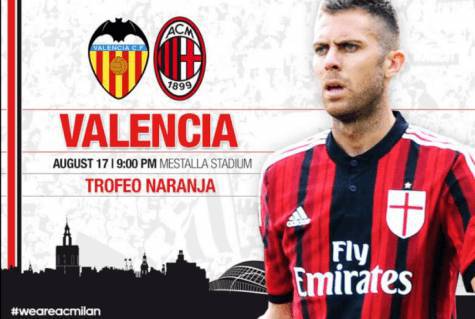 Valencia Milan 1 475x319 Valencia Milan, formazioni ufficiali: tridente Honda Pazzini El Shaarawy