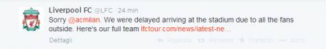 Milan Liverpool, duello cominciato su Twitter nel pre gara FOTO tweet2 1 475x72 Milan Liverpool, duello cominciato su Twitter nel pre gara FOTO