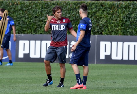 454463724 475x327 Nazionale, Conte: Per El Shaarawy piccola distorsione alla caviglia