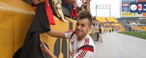 Allenamento a Pittsburgh: tattica e partitelle